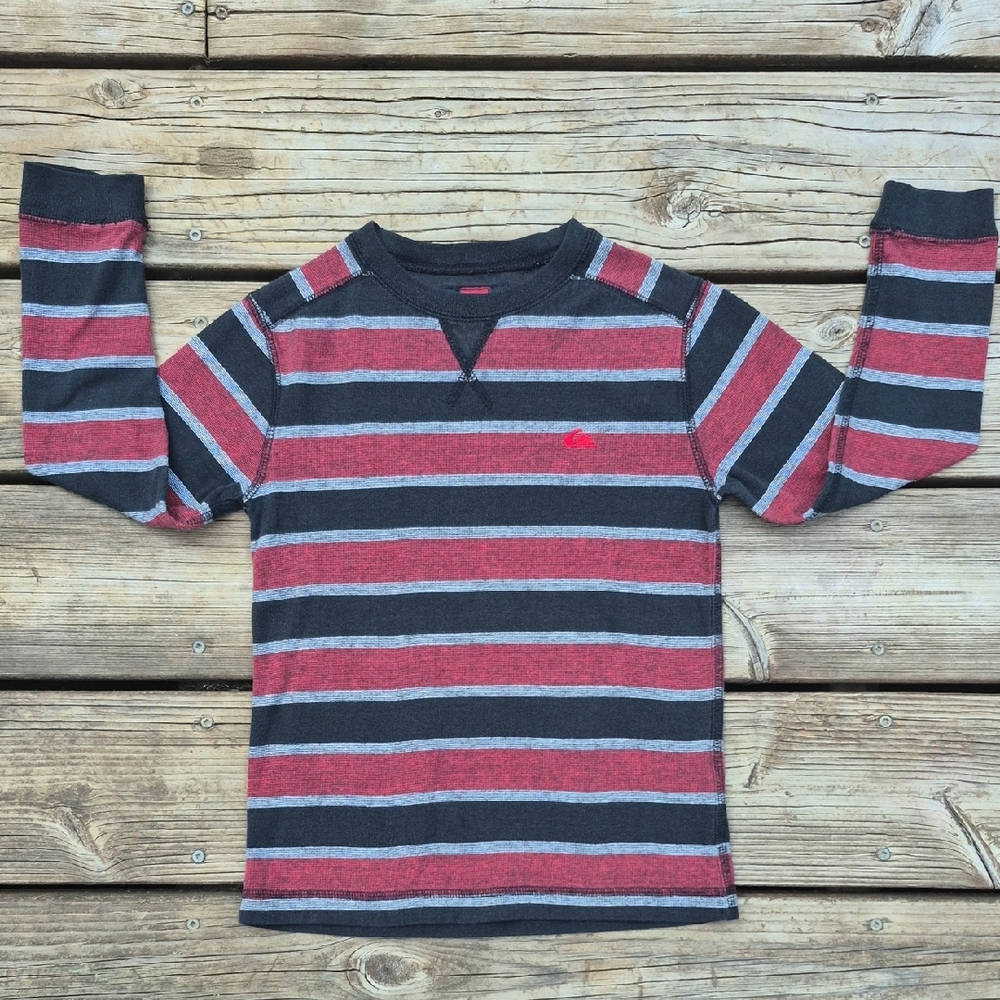 Quiksilver Stripped Long Sleeve Top